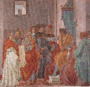 LIPPI, Filippino Disputation with Simon Magus and Crucifixion of Peter (right view) sg oil painting reproduction
